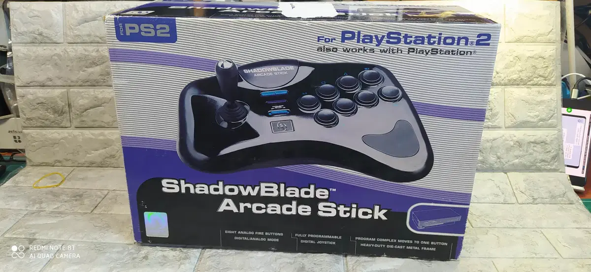 ps2 shadow blade arcade stick